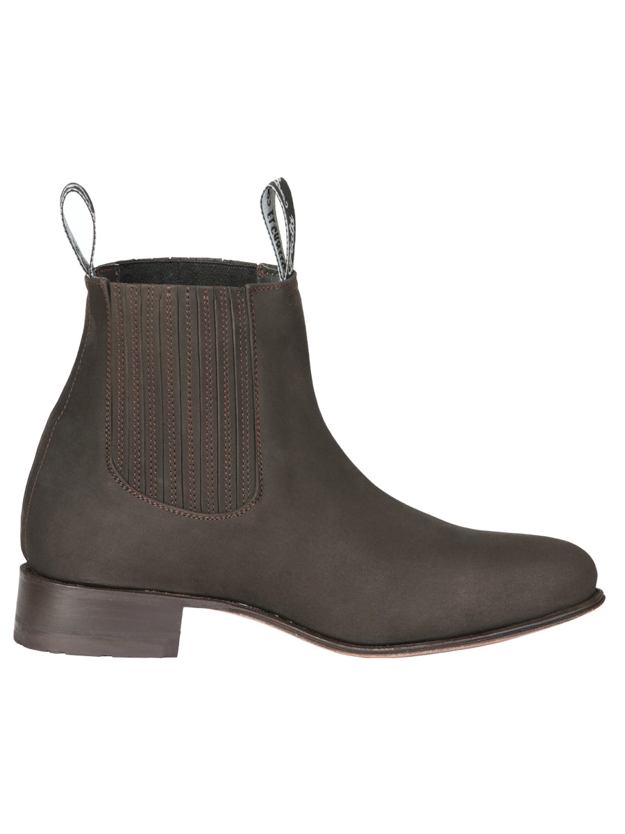 Canelo Charro Boot - Nobuck Brown 34291