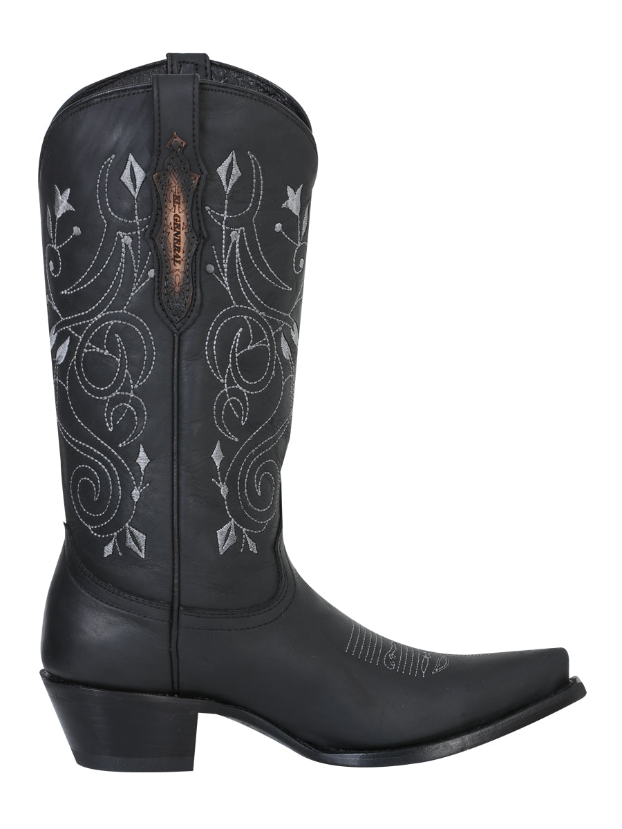 El General Women’s Limited Edition Western Boot - Black

  34514
