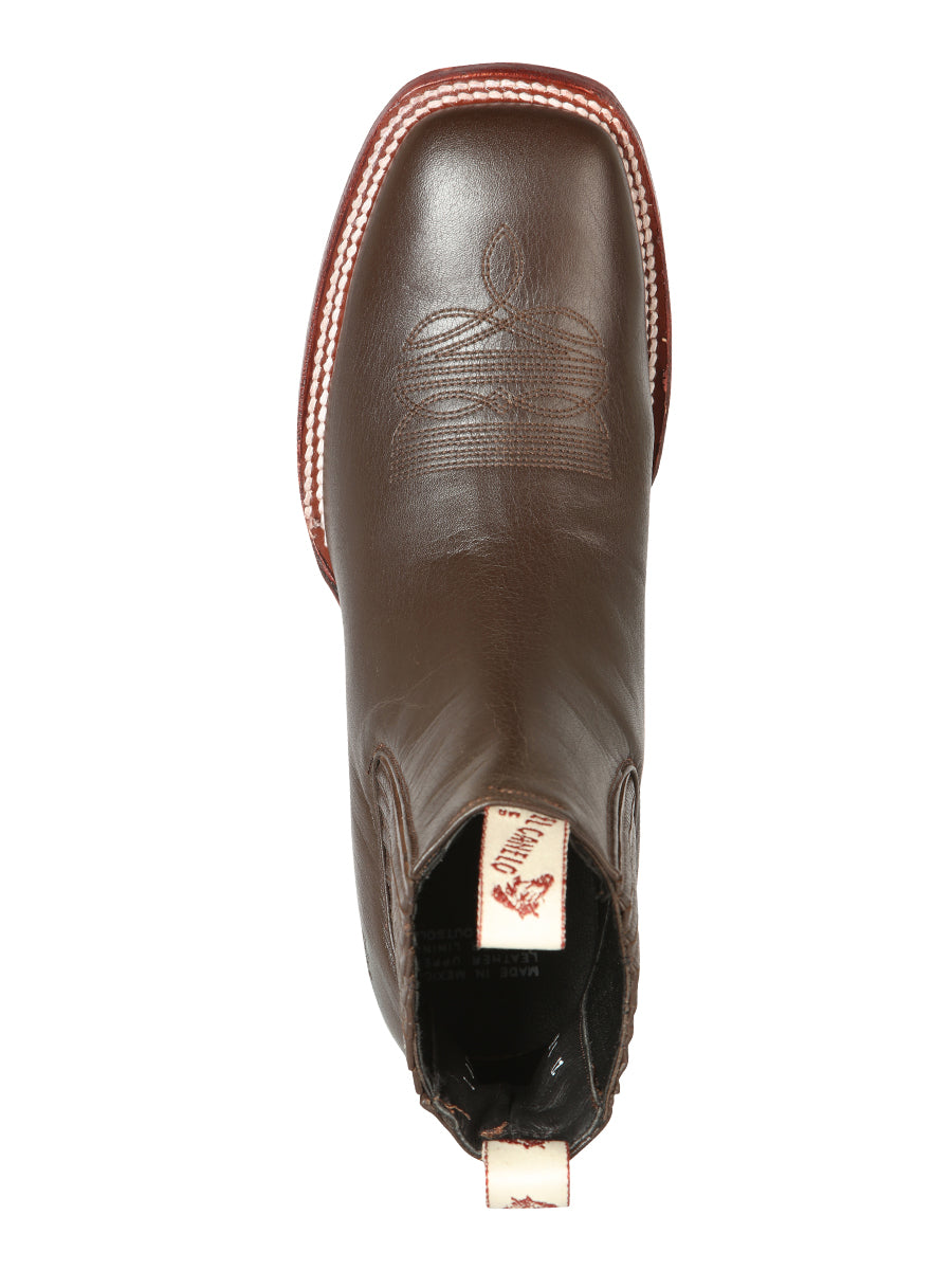 El Canelo Men’s Fronterizo Ankle Boots - Ikon Brown 44241